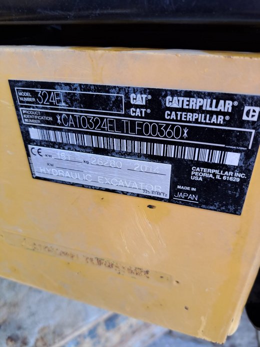 CATERPILLAR 324EL