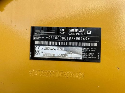 Caterpillar 980