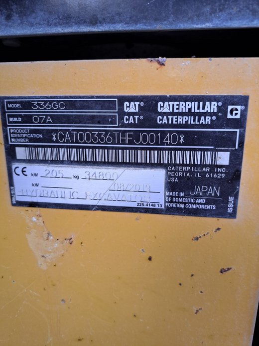 Caterpillar 336GC